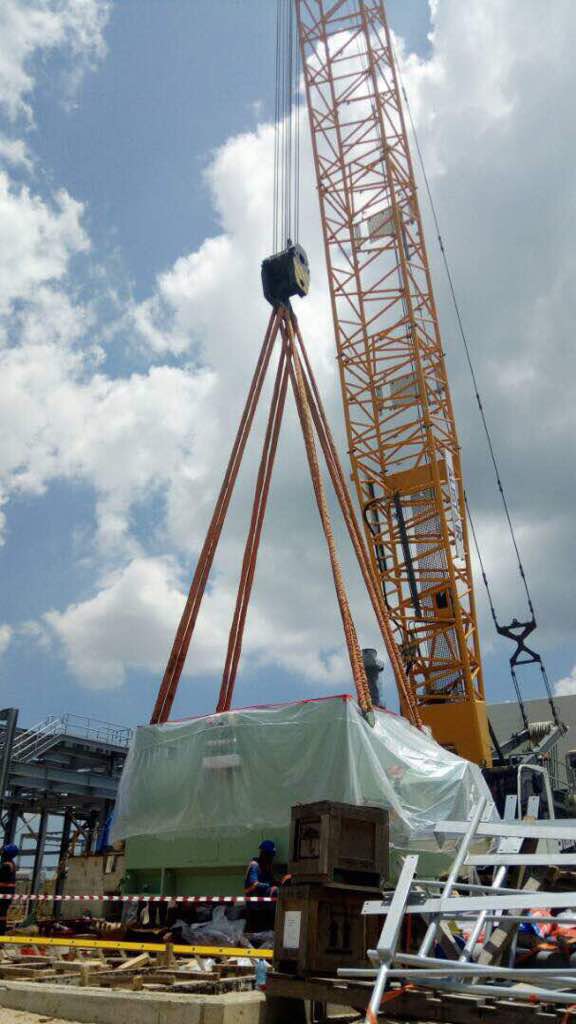 Kinyerezi-99-ton-steam-turbine-generator 99T Steam Turbine Generator